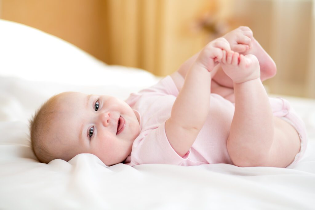 Baby laying down IVF options